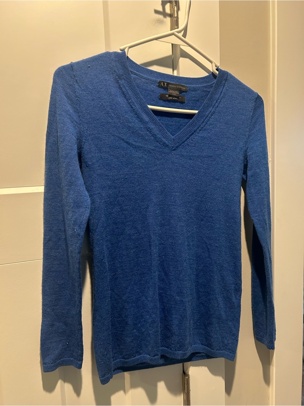 Armani Exchange merino v neck sweater